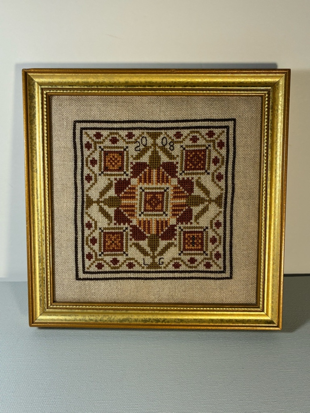 Vintage Framed Needlework